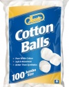 Classic Cotton Balls Jumbo Size, 100 Count