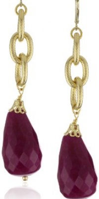 Rachel Reinhardt Sari Large Jade Faceted Teardrop Earrings