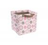 Dwellstudio Storage Bin, Zinnia Rose, Small