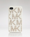 This iPhone case from MICHAEL Michael Kors dresses up your gadget in the brand's ever-glamorous logo.