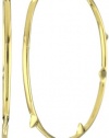 Elizabeth and James Thorns 18k Gold-Plated Large Hoop Earrings