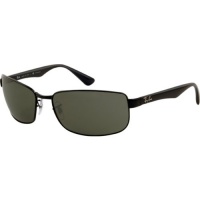 Ray-Ban RB3478 Active Lifestyle Polarized Sports Sunglasses/Eyewear - Black/G-15 XLT / Size 63mm