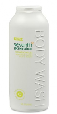 Seventh Generation Sensitive Care Body Wash, Chamomile, 15 Ounce (Pack of 3)