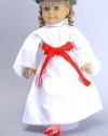 Saint Lucia Holiday Christmas Gown Dress Outfit Fits American Girl 18 Doll Kirsten