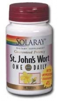 Solaray - One Daily St. John's Wort, 900mg, 60 tablets