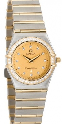 Omega Women's 1277.15.00 Constellation Quartz Small Diamond Accented Watch