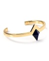 For the boho babe: this House of Harlow 1960 cuff bracelet flaunts geometric allure, accented by a triangular station.