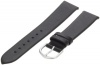 Timex Men's Q7B730 Calfskin 18mm Black Replacement Watchband