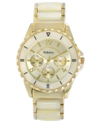 Lend a chic look to your everyday wear with this lightly-hued watch from Style&co.