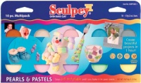 Polyform Sculpey III Polymer Clay Pack 2 Oz. 10-Pack: Pearls & Pastels