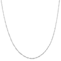 Sterling Silver 1-mm Twisted Curb Chain