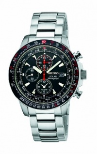 Seiko Men's SSC007 Alarm Chronograph Watch