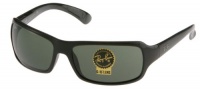 Ray-Ban RB 4075 601S Matte Black SIDESTREET/HIGHSTREET Sunglasses With Grey G-15XLT Lenses-61mm