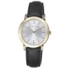 Burberry Men's BU2353 Slim Silver Dial Goldtone Quartz Watch