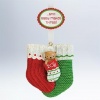 Hallmark Ornament 2011 New Parents - Christmas Stockings - #QXG4219