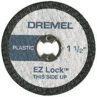 Dremel EZ476 1 1/2-Inch EZ Lock Rotary Tool Cut-Off Wheels For Plastic - 5 pack