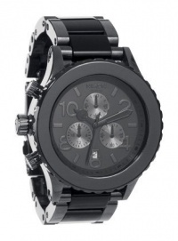 Nixon 42-20 Chrono Watch Gunmetal/Black Acetate, One Size