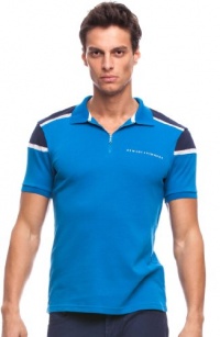 Armani Exchange Contrast Shoulder Polo