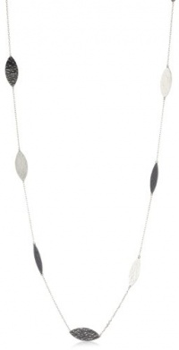 GURHAN Willow Silver with High Karat Gold Accents Station Necklace