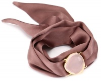 Coralia Leets Jewelry Design Riviera Collection Watch Silk Bracelet Rose Quartz