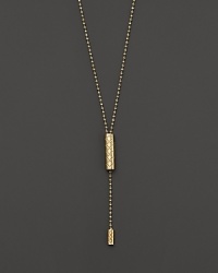 Diamond cut 18K yellow gold Gucci Diamantissima necklace.