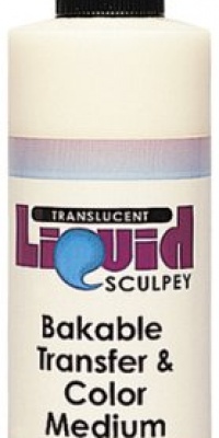 Polyform Liquid Sculpey Bakeable Transfer & Color Medium 8 Oz.