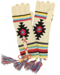 Muk Luks Women's Painted Desert Lace Up Gloves