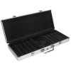 Trademark Poker 500 Capacity Aluminum Chip case - Black Interior