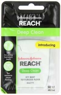 Reach Deep Clean Floss, Icy Mint, 50 Yard