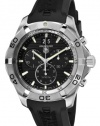 TAG Heuer Men's CAF101E.FT8011 Rubber with Black Dial Watch