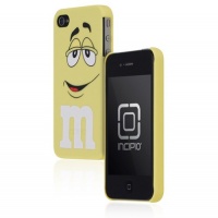 Incipio MM-004 M&M Feather Slim Case for iPhone 4 and 4S - 1 Pack - Retail Packaging - Yellow