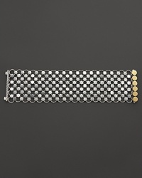 John Hardy's classic dot link bracelet lends timeless style in sterling silver.