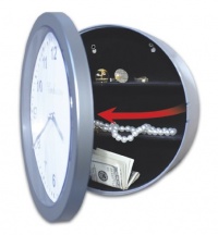 Embassy JB4985 Wall Clock With Hidden Safe