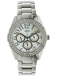 GUESS watch for Women U12510L1 Mother of Pearl Multi Function