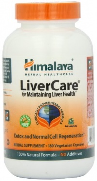 Himalaya Herbal Healthcare LiverCare/Liv.52, Liver Support, 180- Vcaps