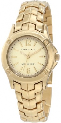 Anne Klein Women's AK/1002CHGB Gold-Tone Gold-Tone Watch