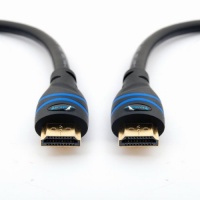 BlueRigger High Speed HDMI Cable with Ethernet (25 ft) - CL3 Rated - supports 3D and Audio Return [Latest HDMI version]