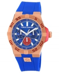 Head out for the weekend in style with this energetic watch from Vince Camuto.