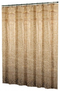 Excell Lagoon 70-Inch by 72-Inch EVA Shower Curtain, Bronze