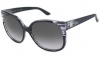 Christian Dior Sunglasses LINE BLACK STRIATED GREEN/GREY SHADED I5AJJ