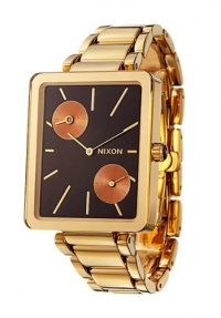 Nixon Ivy Watch - Women's All Gold / Brown, One Size