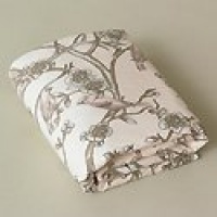 DwellStudio Fitted Crib Sheet, Vintage Blossom Blush