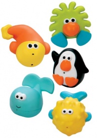 Sassy Bathtime Pals Squirt and Float Toys