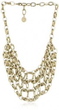 Jessica Simpson Rope Items Gold Tone Chain Necklace