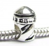 Sterling Silver Lighthouse Tower Bead For Pandora Chamilia Baigi Troll European Story Charm Bracelets