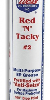 Lucas Oil 10005 Red 'N' Tacky Grease - 14.5 oz.