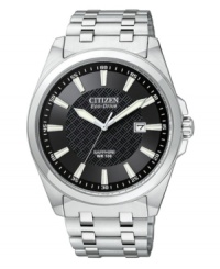 Stately design and solar drive: a classic Eco-Drive watch by Citizen.