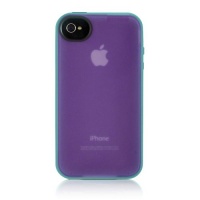 Belkin Essential 050 iPhone 4 Case, Compatible with iPhone 4S (Purple / Blue)