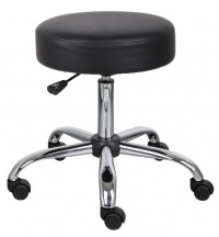 Boss Black Caressoft Medical Stool