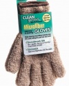 Clean Green High-Performance Microfiber Cleaning and Dusting Gloves - 1 Pair